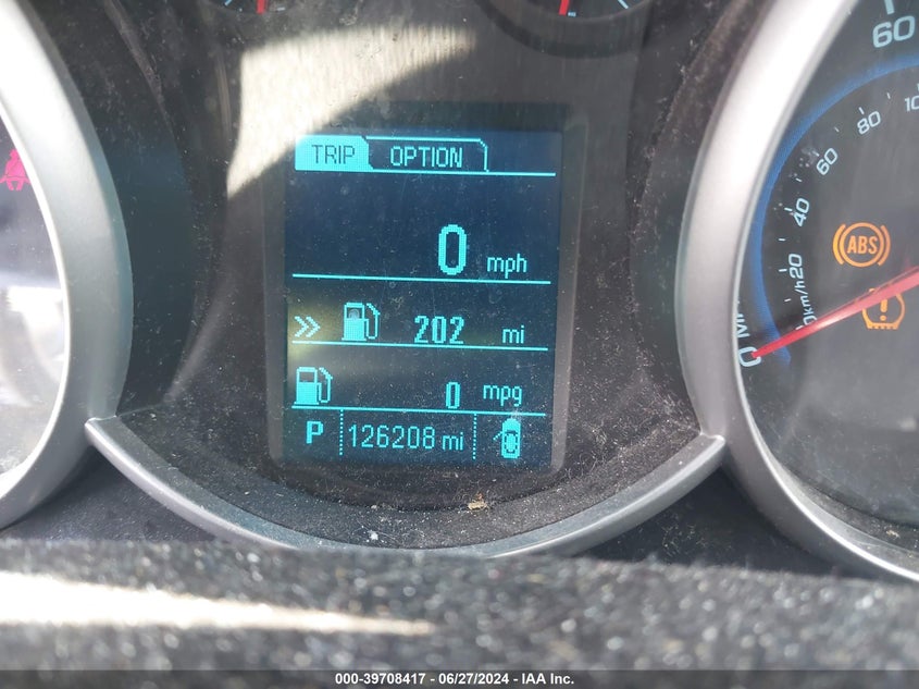 2014 CHEVROLET CRUZE LT - 1G1PK5SB3E7408293