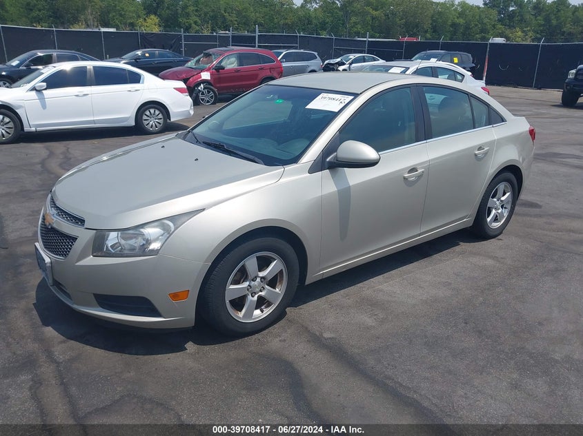 2014 CHEVROLET CRUZE LT - 1G1PK5SB3E7408293