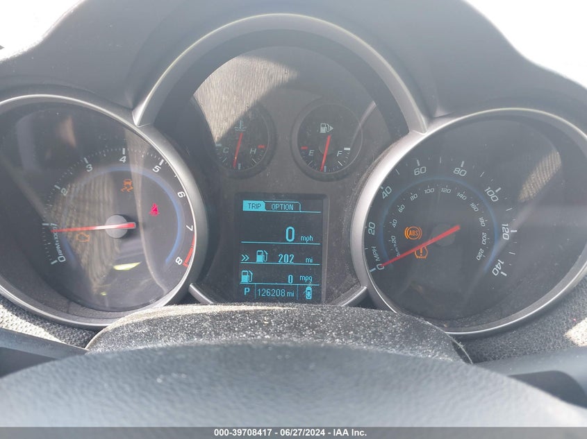 2014 CHEVROLET CRUZE LT - 1G1PK5SB3E7408293