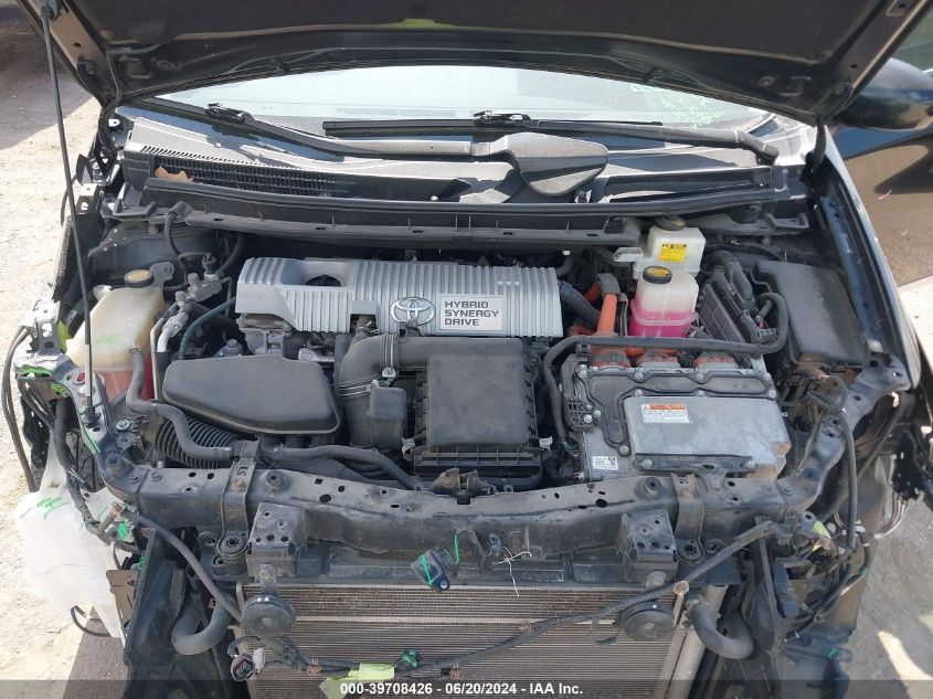 2011 Toyota Prius Four VIN: JTDKN3DU1B0319421 Lot: 39708426