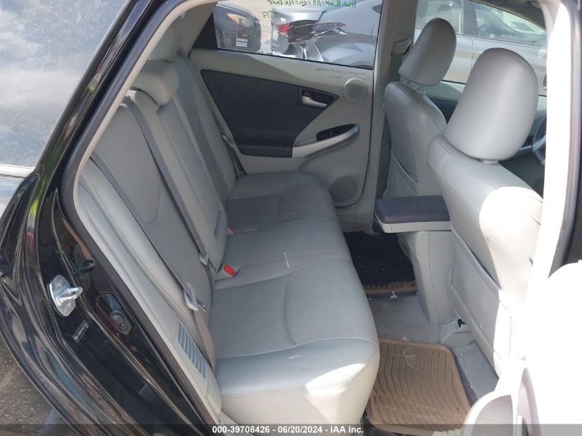 2011 Toyota Prius Four VIN: JTDKN3DU1B0319421 Lot: 39708426