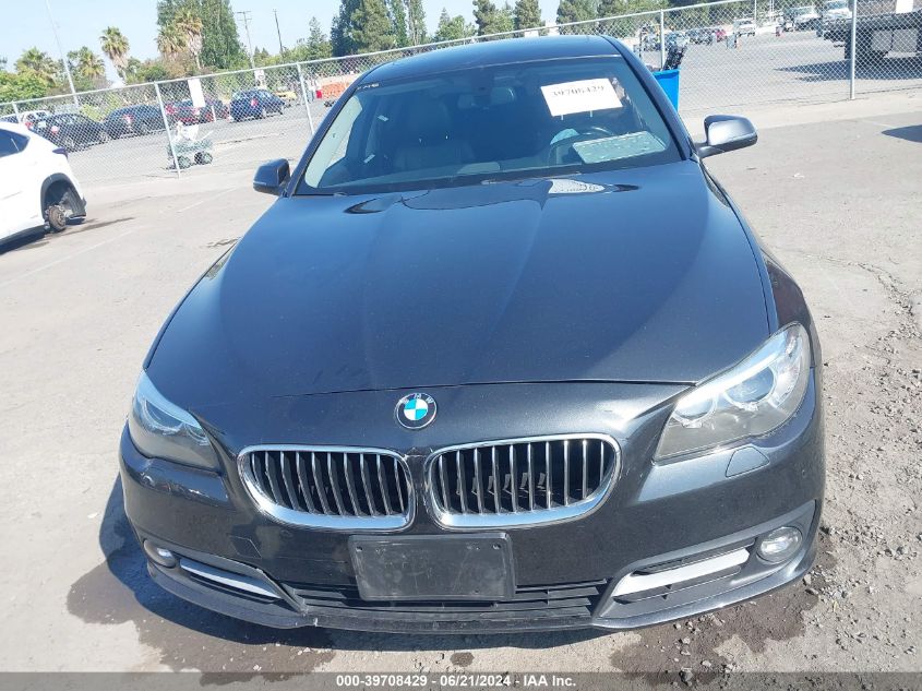 2015 BMW 528I I VIN: WBA5A5C50FD519300 Lot: 39708429