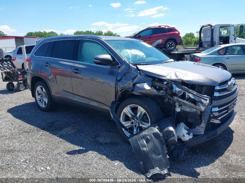 5TDDZRFH1KS934872 2019 TOYOTA HIGHLANDER - Image 1