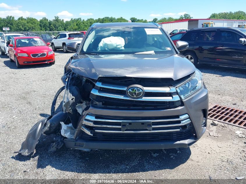 2019 Toyota Highlander Limited VIN: 5TDDZRFH1KS934872 Lot: 39708436