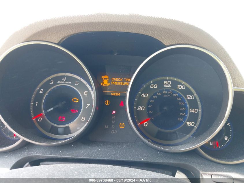 2009 Acura Mdx Technology Package VIN: 2HNYD28619H508444 Lot: 39708468