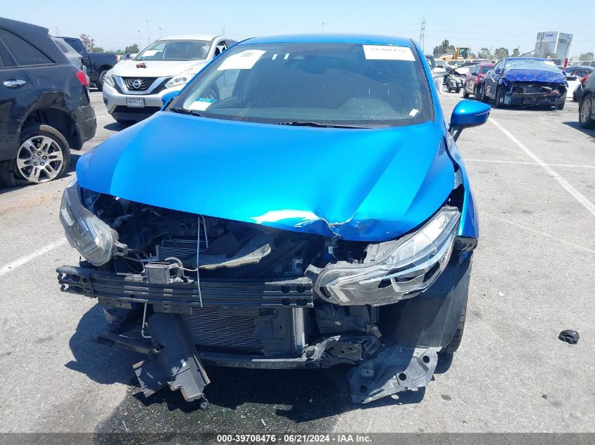 2021 Nissan Versa Sv Xtronic Cvt VIN: 3N1CN8EV9ML833230 Lot: 39708476