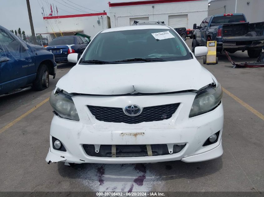 2010 Toyota Corolla S VIN: 2T1BU4EE1AC196563 Lot: 39708492