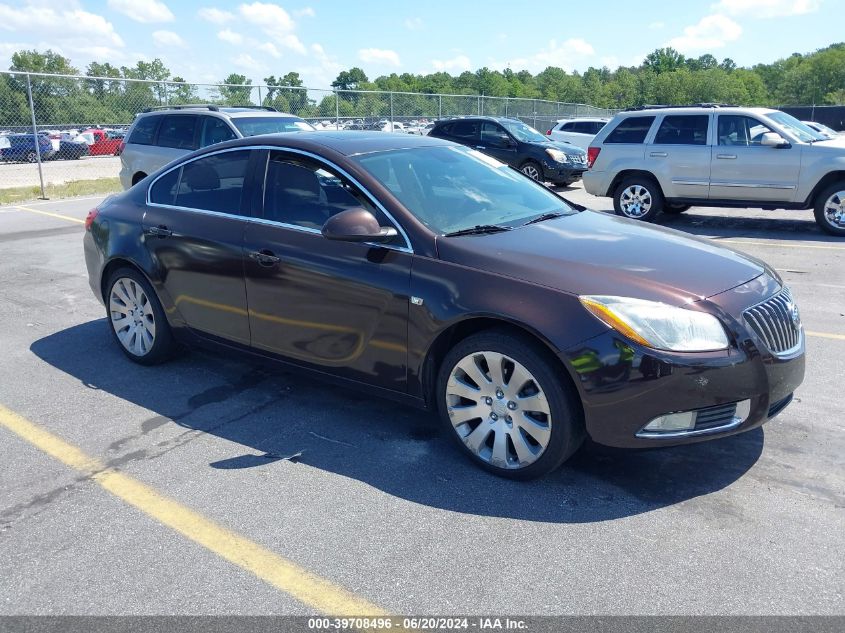 2011 Buick Regal Cxl VIN: W04G15GV7B1078387 Lot: 39708496