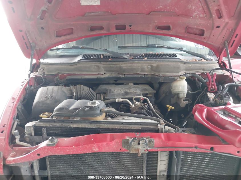 2003 Dodge Ram 2500 Slt/Laramie/St VIN: 3D3KU28D73G800608 Lot: 39708500