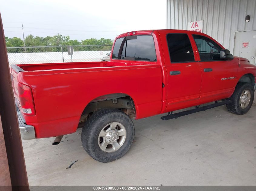 2003 Dodge Ram 2500 Slt/Laramie/St VIN: 3D3KU28D73G800608 Lot: 39708500