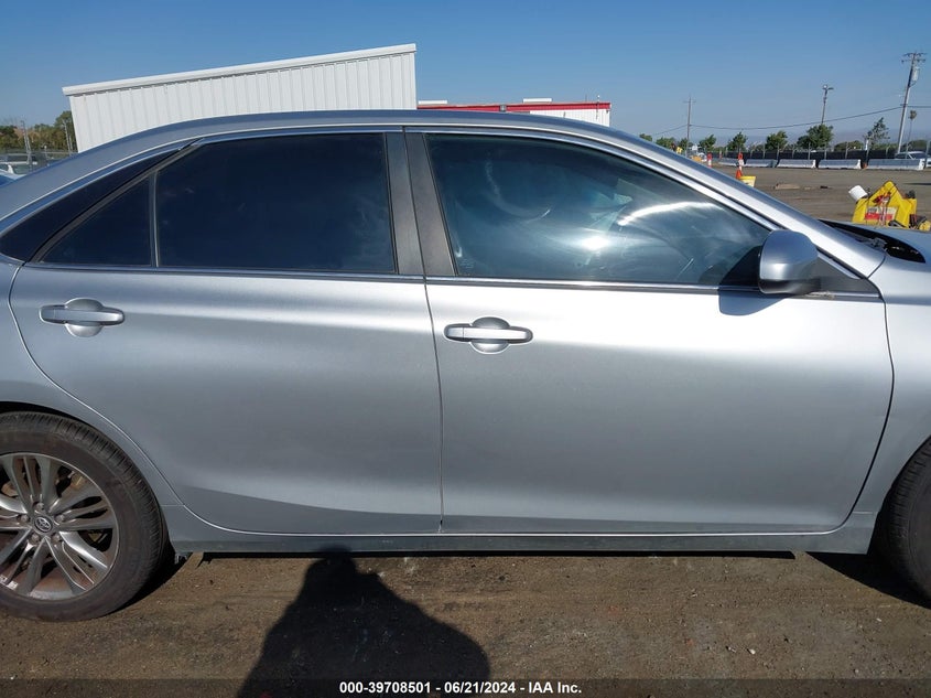 2016 Toyota Camry Se VIN: 4T1BF1FK3GU234573 Lot: 39708501