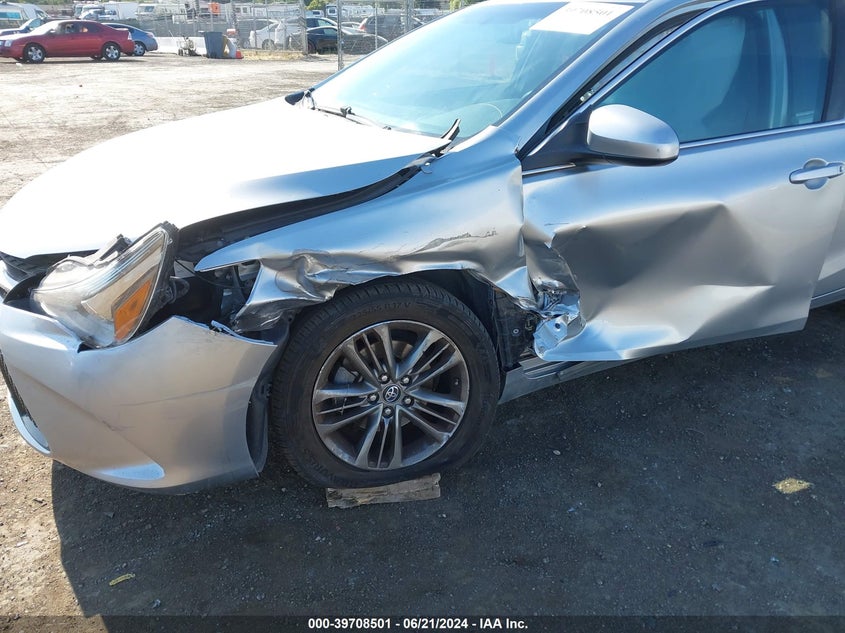 2016 Toyota Camry Se VIN: 4T1BF1FK3GU234573 Lot: 39708501