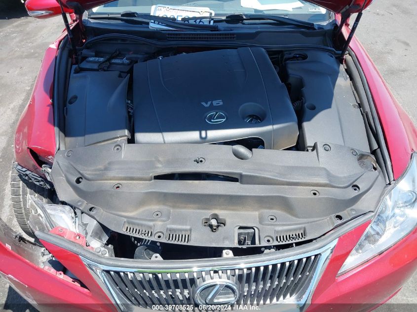 2009 Lexus Is 250 VIN: JTHBK262X92087297 Lot: 39708525