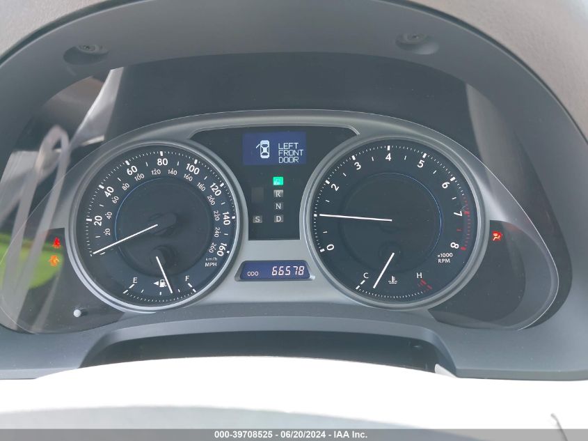 2009 Lexus Is 250 VIN: JTHBK262X92087297 Lot: 39708525