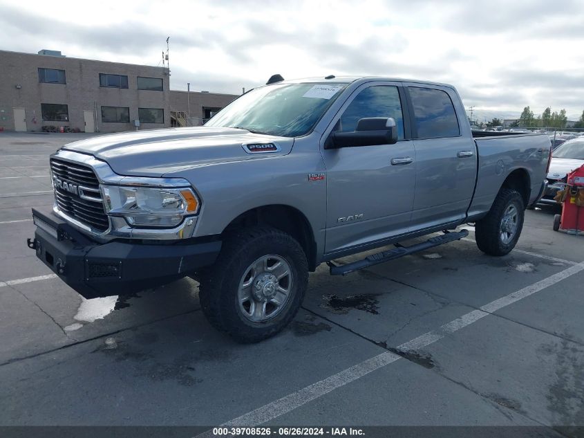 2019 Ram 2500 Big Horn 4X4 6'4 Box VIN: 3C6UR5DJ5KG606682 Lot: 39708526