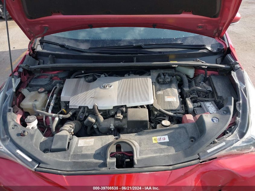 2017 Toyota Prius Two VIN: JTDKBRFU2H3532801 Lot: 39708535