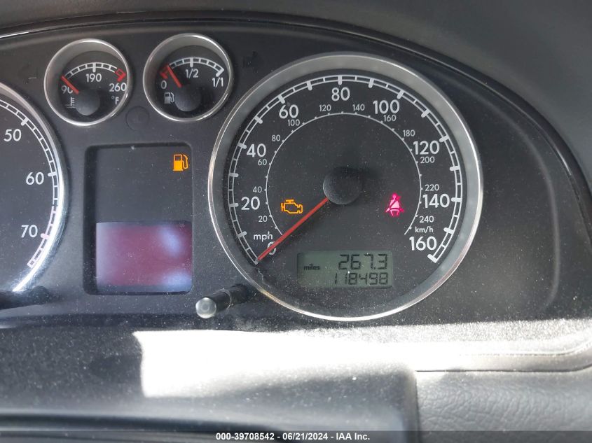 2005 Volkswagen Passat Gls 1.8T VIN: WVWAD63B55P043546 Lot: 39708542