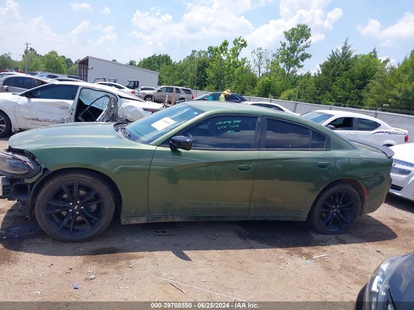 2018 Dodge Charger Sxt Rwd VIN: 2C3CDXBG5JH335843 Lot: 39708550