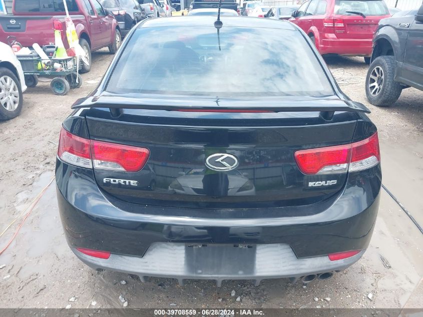 2010 Kia Forte Koup Sx VIN: KNAFW6A30A5308016 Lot: 39708559