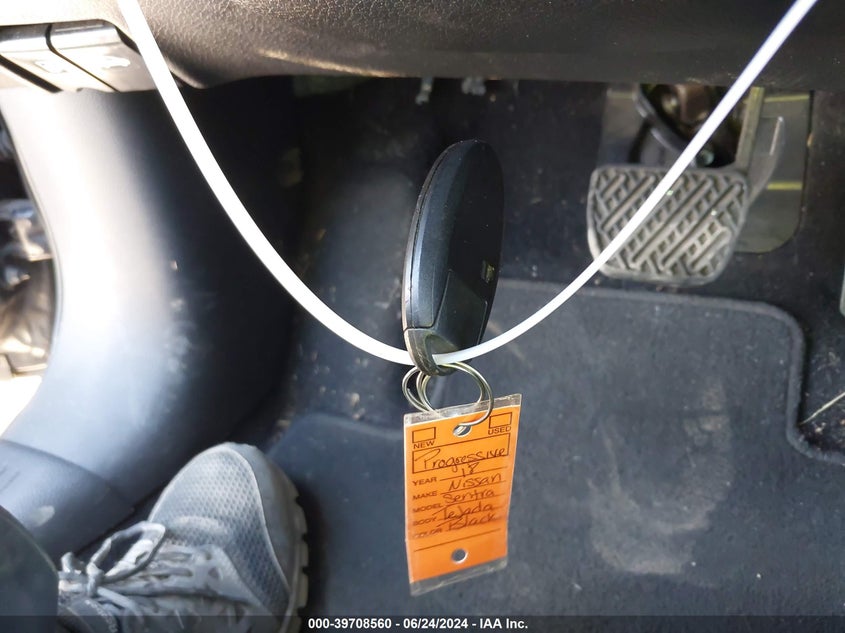 2018 Nissan Sentra Sv VIN: 3N1AB7AP0JL643698 Lot: 39708560