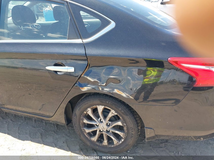 2018 Nissan Sentra Sv VIN: 3N1AB7AP0JL643698 Lot: 39708560