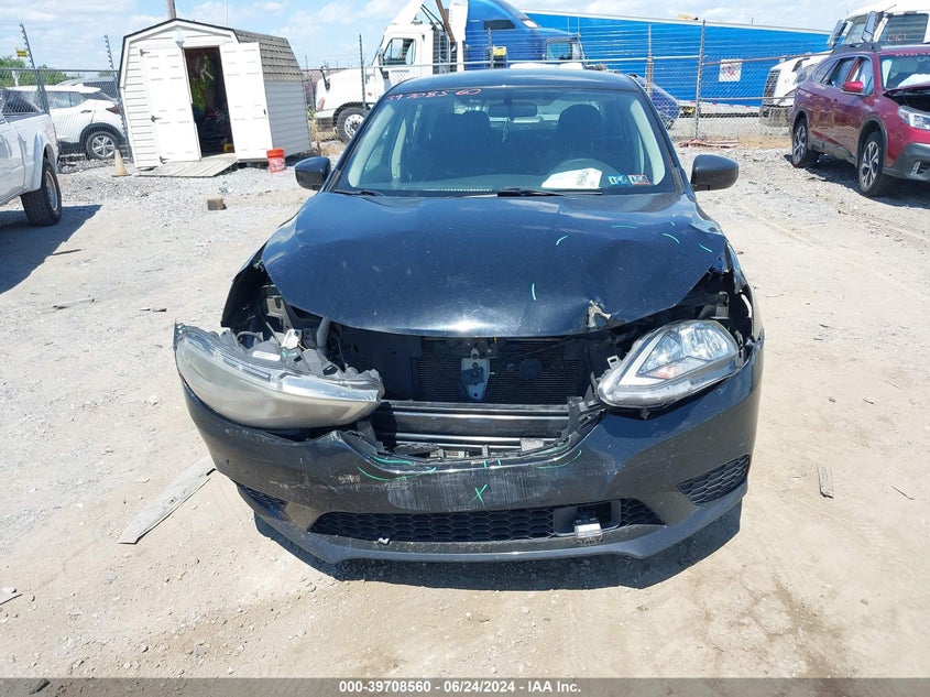2018 Nissan Sentra Sv VIN: 3N1AB7AP0JL643698 Lot: 39708560