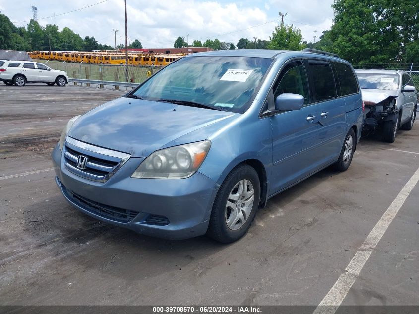 2007 Honda Odyssey Ex VIN: 5FNRL38487B093515 Lot: 39708570