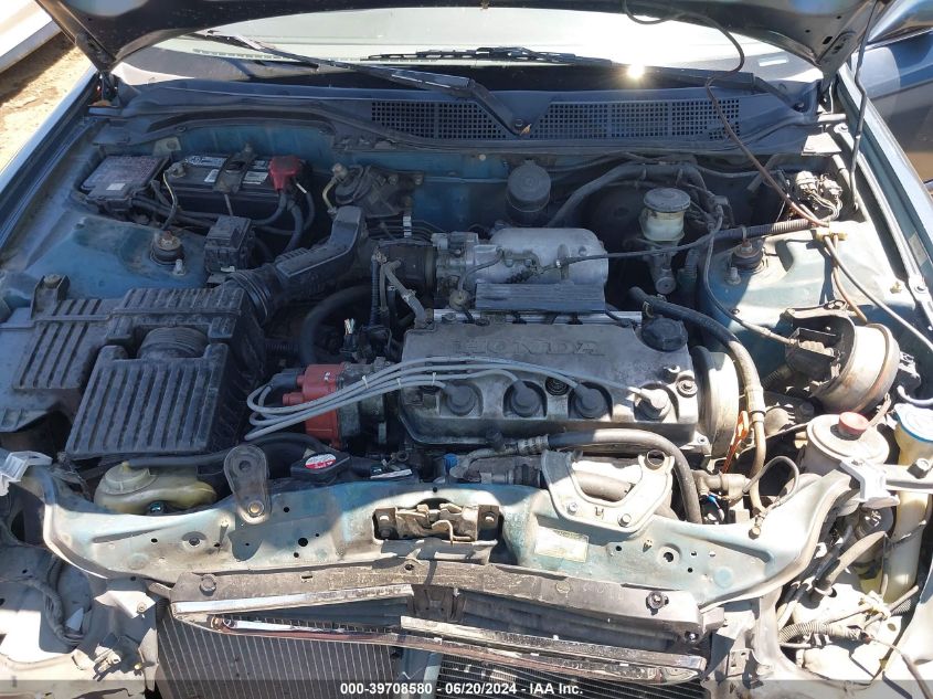 1998 Honda Civic Ex VIN: 2HGEJ8640WH535511 Lot: 39708580