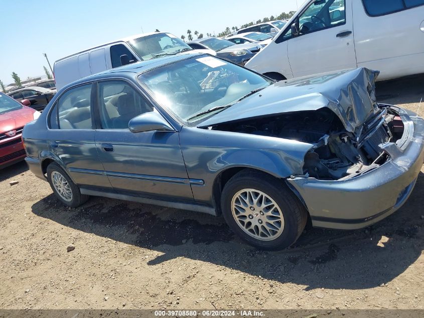 1998 Honda Civic Ex VIN: 2HGEJ8640WH535511 Lot: 39708580