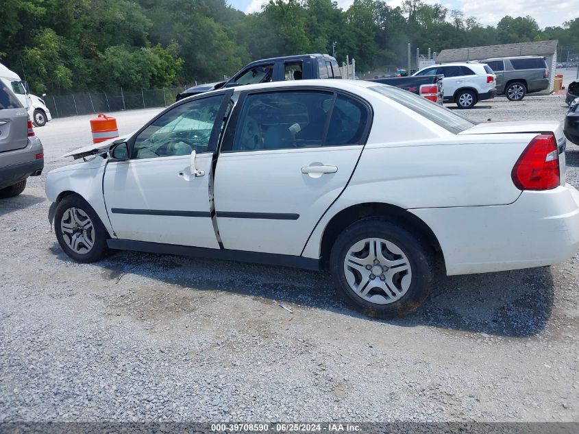 2005 Chevrolet Malibu VIN: 1G1ZS52F75F334958 Lot: 39708590
