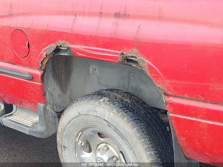 1998 Dodge Ram 1500 St VIN: 3B7HF12Y2WM293464 Lot: 39708592