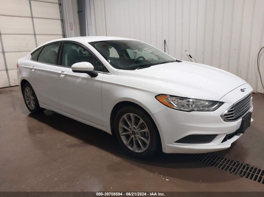 2017 FORD FUSION SE - 3FA6P0H7XHR358960