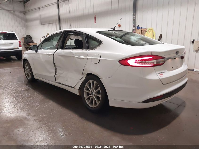 2017 FORD FUSION SE - 3FA6P0H7XHR358960