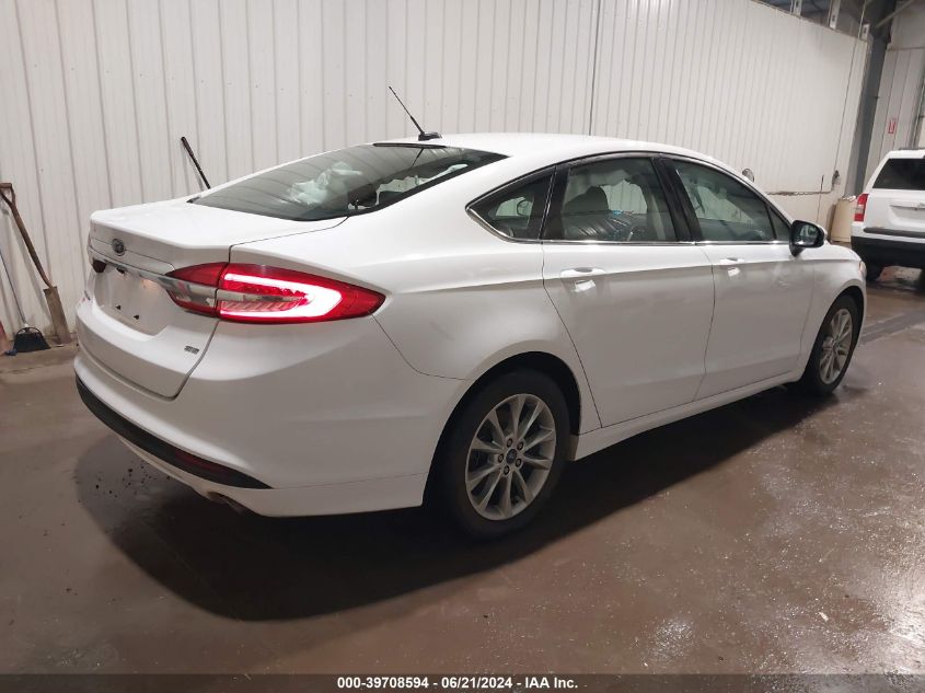 2017 FORD FUSION SE - 3FA6P0H7XHR358960