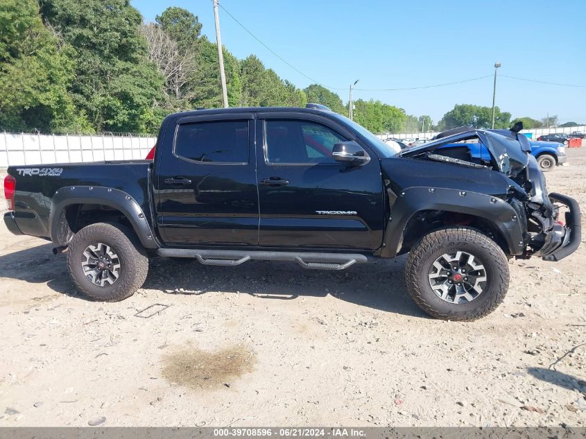 2017 Toyota Tacoma Dbl Cab/Sr/Trdspt/Or/Pro VIN: 5TFCZ5AN9HX092092 Lot: 39708596