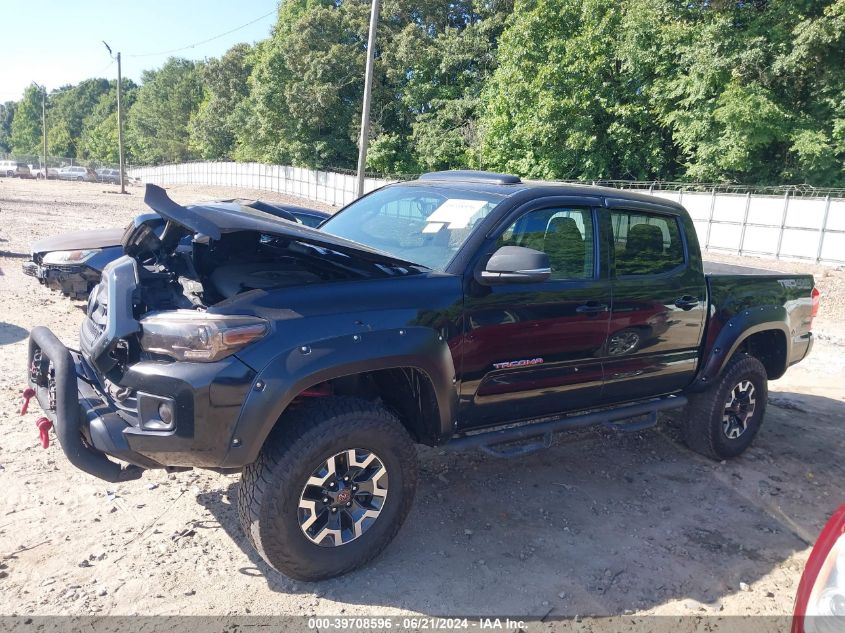 2017 Toyota Tacoma Dbl Cab/Sr/Trdspt/Or/Pro VIN: 5TFCZ5AN9HX092092 Lot: 39708596