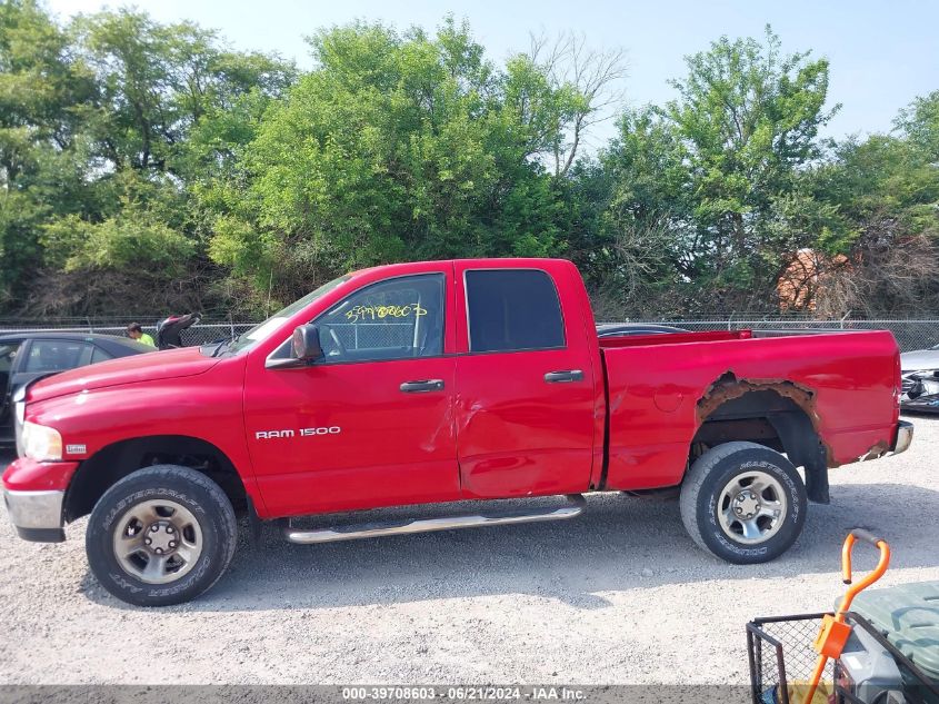 2005 Dodge Ram 1500 Slt/Laramie VIN: 1D7HU18D05S201807 Lot: 39708603