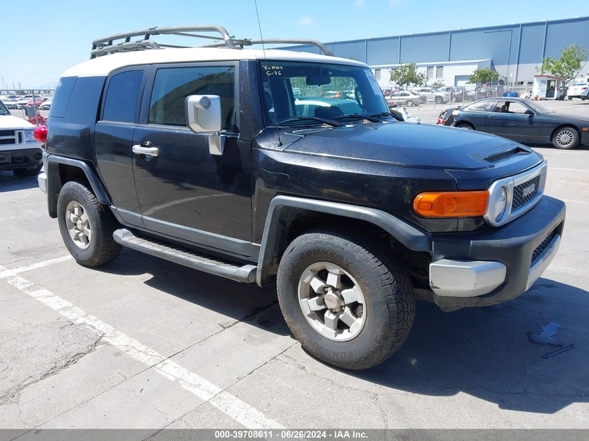2007 Toyota Fj Cruiser VIN: JTEBU11F470075411 Lot: 39708611