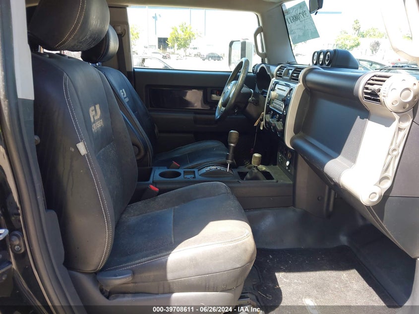 2007 Toyota Fj Cruiser VIN: JTEBU11F470075411 Lot: 39708611