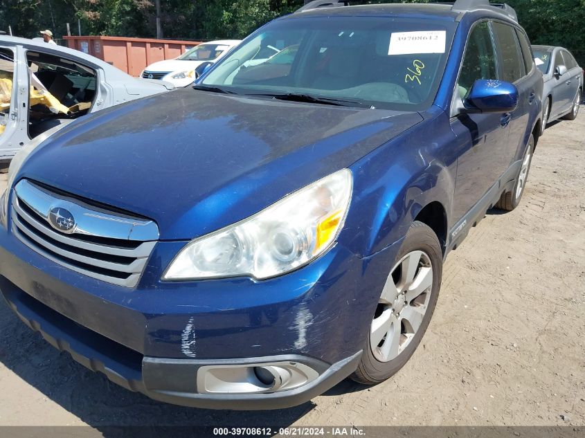 2011 Subaru Outback 2.5I Premium VIN: 4S4BRBGC5B3410655 Lot: 39708612