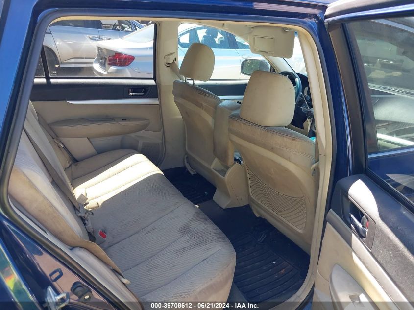 2011 Subaru Outback 2.5I Premium VIN: 4S4BRBGC5B3410655 Lot: 39708612