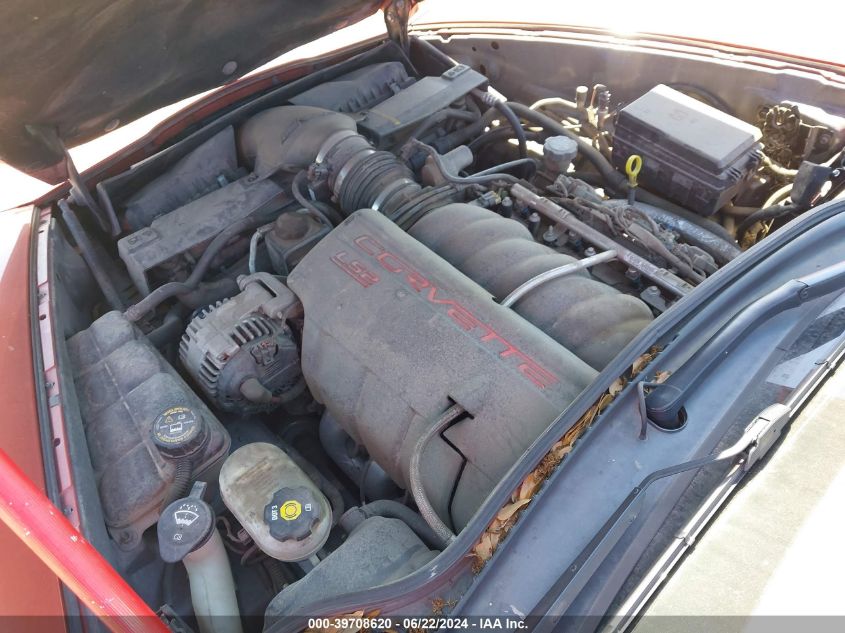 2005 Chevrolet Corvette VIN: 1G1YY24U855127604 Lot: 39708620