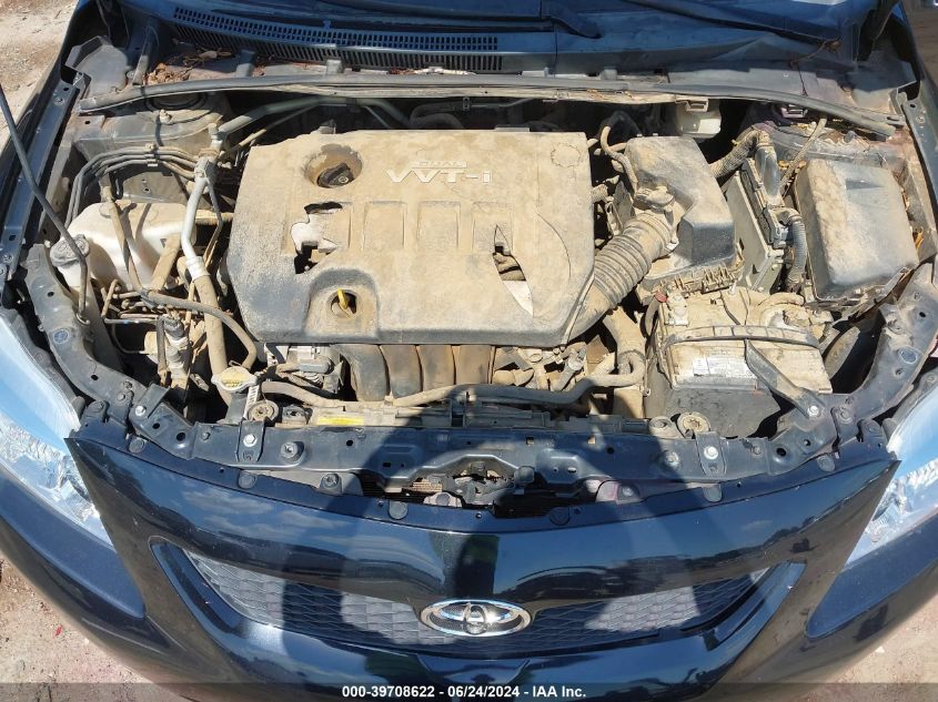 2009 Toyota Corolla Le VIN: JTDBL40E199090383 Lot: 39708622