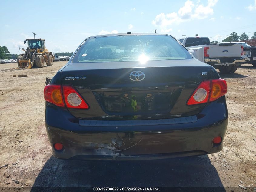 2009 Toyota Corolla Le VIN: JTDBL40E199090383 Lot: 39708622