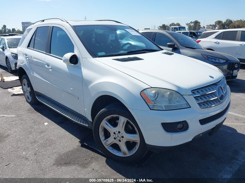 2007 Mercedes-Benz Ml 350 4Matic VIN: 4JGBB86E57A248541 Lot: 39708625