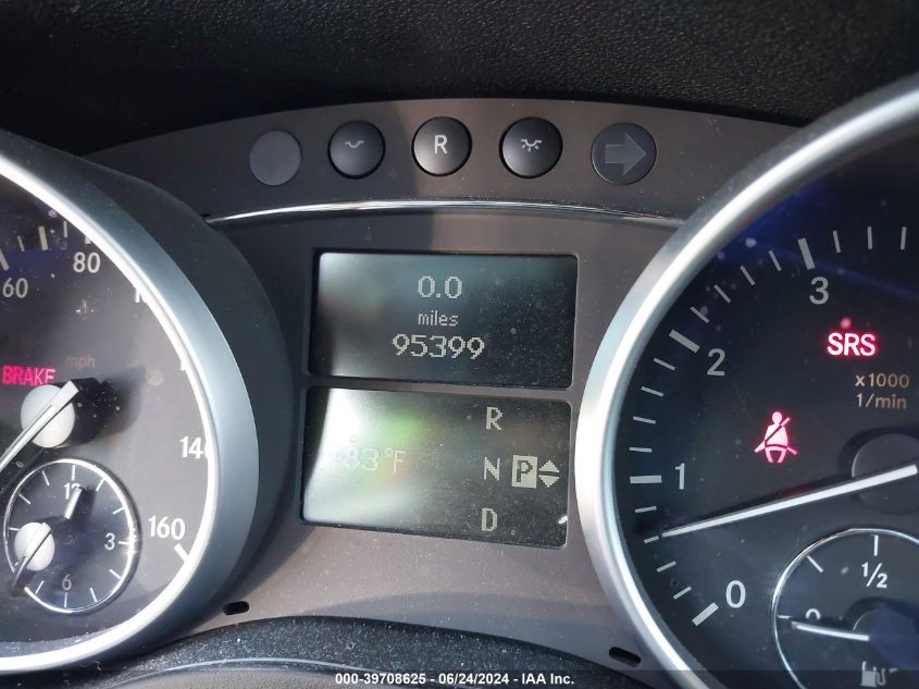 2007 Mercedes-Benz Ml 350 4Matic VIN: 4JGBB86E57A248541 Lot: 39708625