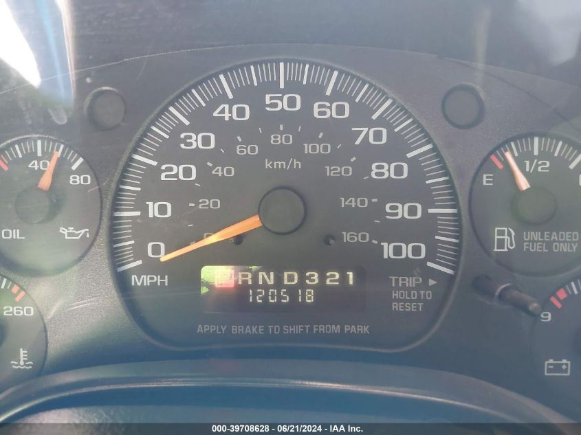 2000 Chevrolet Express VIN: 1GCFG15M6Y1117367 Lot: 39708628