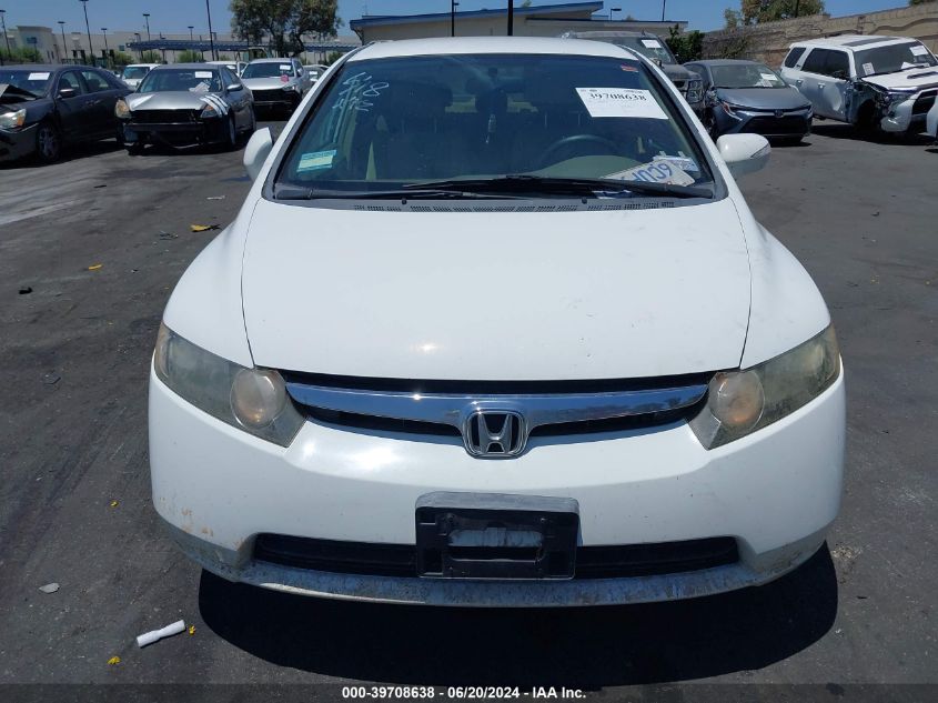 2008 Honda Civic Hybrid VIN: JHMFA36288S007214 Lot: 39708638
