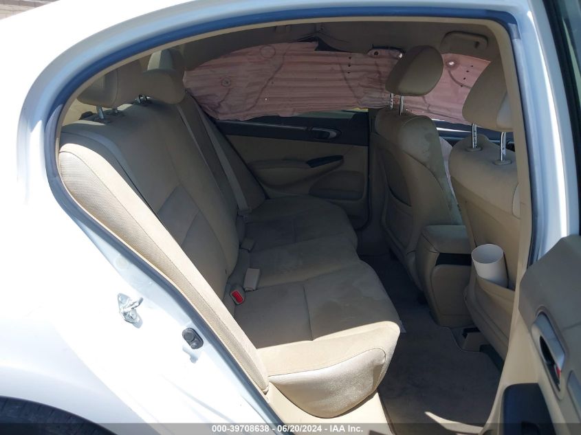 2008 Honda Civic Hybrid VIN: JHMFA36288S007214 Lot: 39708638