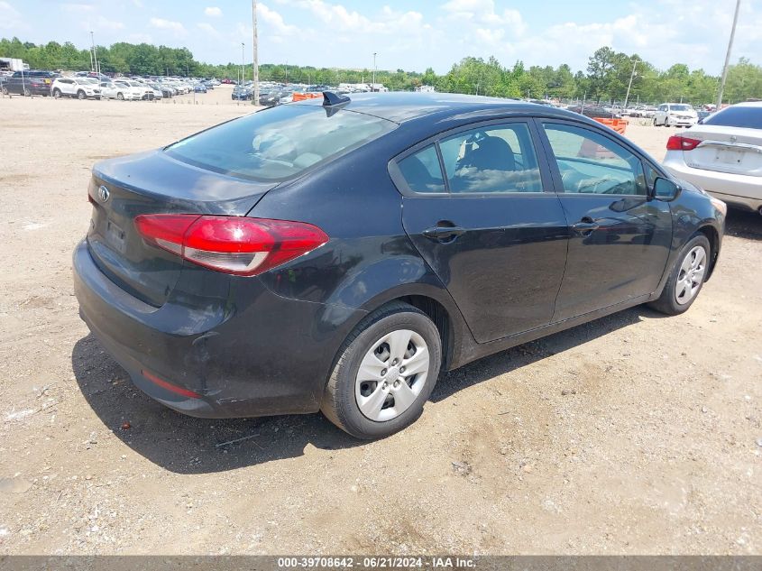 2018 Kia Forte Lx VIN: 3KPFL4A71JE277981 Lot: 39708642